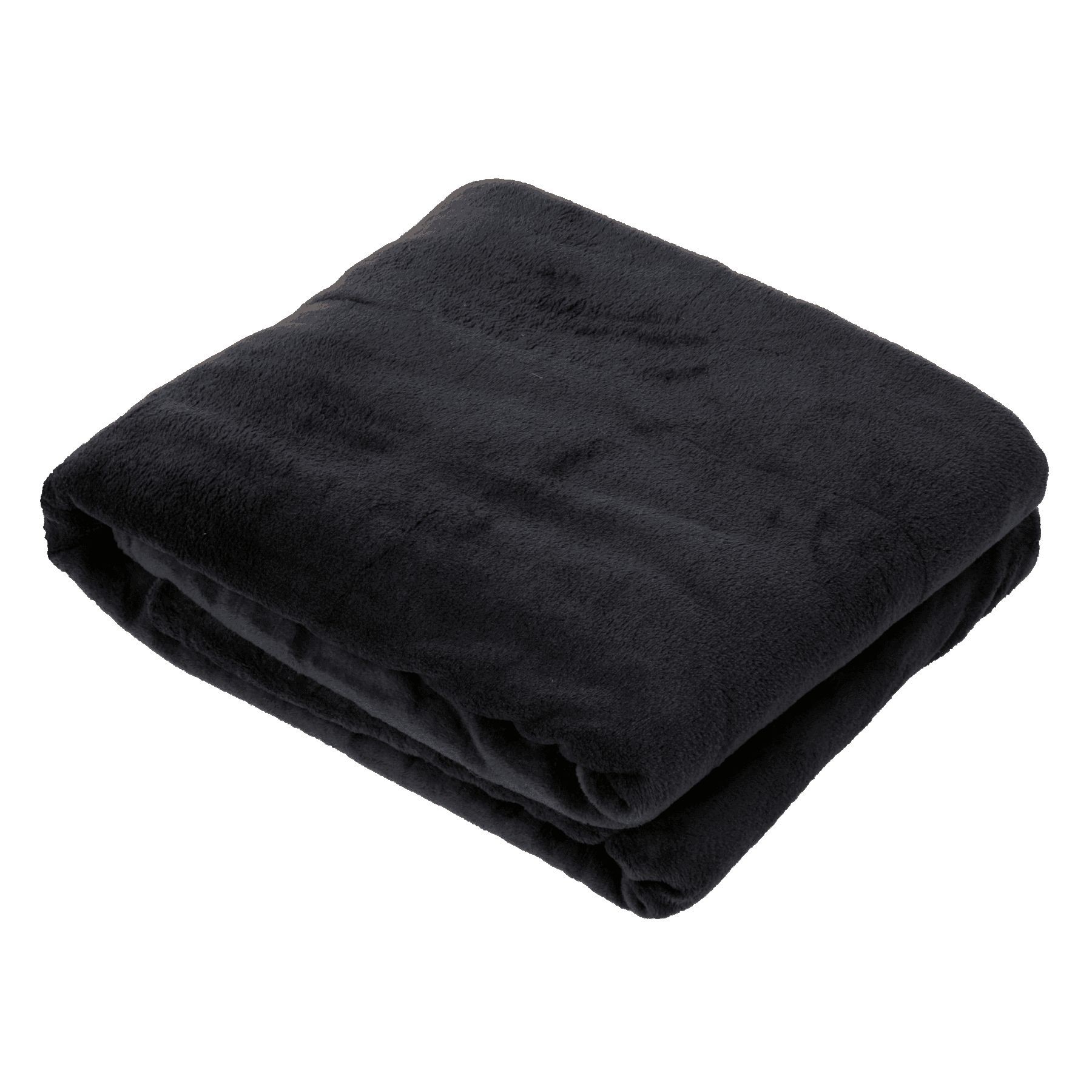 Černý plyšový pléd Olaf black - 150*200 cm Collectione Černý plyšový pléd Olaf black - 150*200 cm Collectione