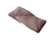 Taupe plyšový pléd Olaf taupe - 150*200 cm Collectione