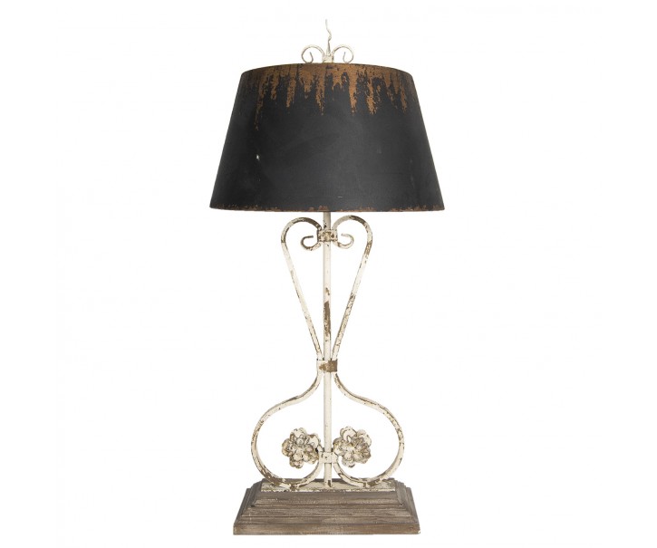 Vintage stolní lampa s patinou Tristram - 48*48*105 cm E27/max 1*60W Clayre & Eef