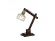 Dřevěná stolní lampička Ebke antik bronze - 50*15*45 cm Light & Living