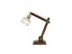 Dřevěná stolní lampička Ebke antik bronze - 50*15*45 cm Light & Living