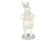 Dekorace králičí chlapec se zlatým motýlkem - 9*8*20 cm Clayre & Eef