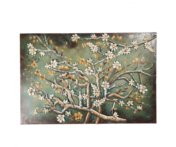 Nástěnný obraz rozkvetlých větví - 120*5*80 cm