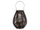 Přírodní závěsná lucerna Eudo – Ø 29*35 cm Clayre & Eef