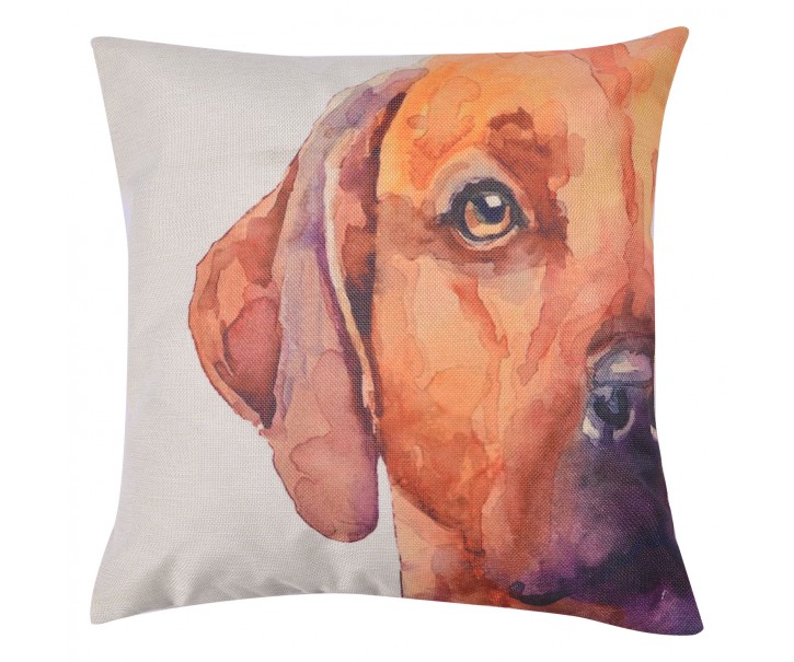 Povlak na polštář s motivem ridgebacka Psi - 43*43 cm