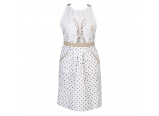 Kuchyňská zástěra s motivem králíků Rustic Easter Bunny - 70*85 cm