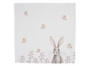 Sada 6 ks ubrousků z bavlny Rustic Easter Bunny - 40*40 cm