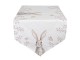Běhoun na stůl s velikonočním motivem Rustic Easter Bunny - 50*160 cm Clayre & Eef