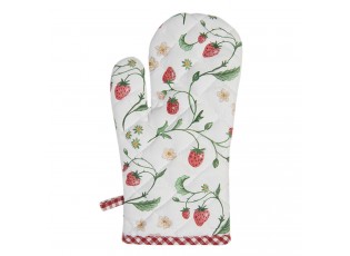 Bavlněná chňapka s motivem lesních jahod Wild Strawberries - 16*30 cm