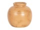 Oranžovo hnědá váza Bruin - Ø 8*8 cm Clayre & Eef