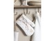 Sada 6 ks ubrousků z bavlny Rustic Easter Bunny - 40*40 cm Clayre & Eef