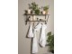 Sada 6 ks ubrousků z bavlny Rustic Easter Bunny - 40*40 cm Clayre & Eef
