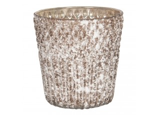 Skleněný svícen na čajovou svíčku Claire - Ø 13*12 cm
