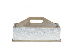 Dřevěný dekorační box - 28*13*18 cm