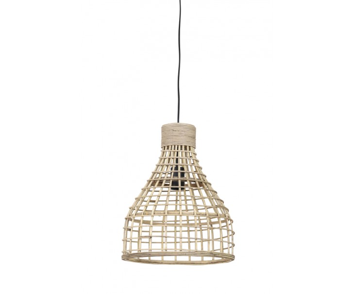 Přírodní ratanové závěsné světlo Puerto - Ø 34*41cm Light & Living