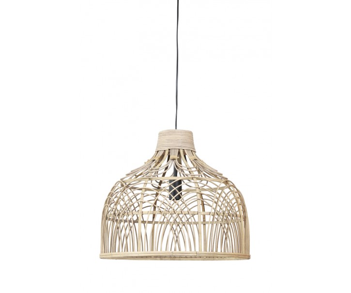 Přírodní ratanové závěsné světlo Pocita - Ø 48*43cm Light & Living