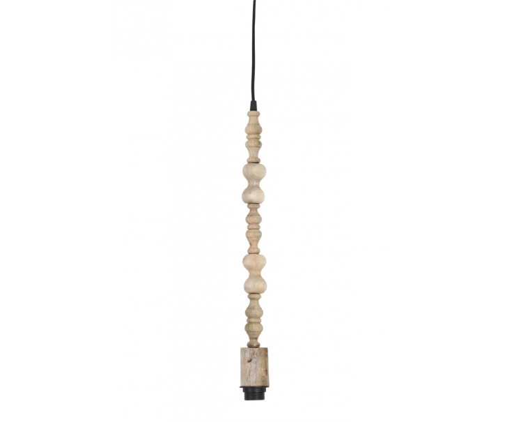 Závěsné dřevěné světlo Silva - Ø 5*53 cm Light & Living