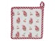 Bavlněná podložka pod hrnec Cherry Cupcake - 20*20 cm Clayre & Eef