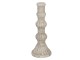 Šedý cementový svícen Florent S - Ø 12*32 cm Clayre & Eef