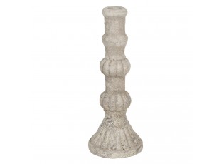 Šedý cementový svícen Florent S - Ø 12*32 cm