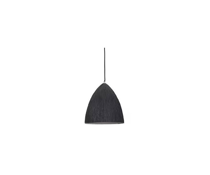 Šedé závěsné keramické světlo Areka - Ø 30*34 cm Light & Living