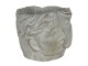 Kamenný květináč v designu propojených tváří Homme - 16*14*13 cm Clayre & Eef