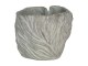 Kamenný květináč v designu propojených tváří Homme - 16*14*13 cm Clayre & Eef