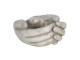 Kamenný květináč v designu sepjatých rukou Jointes - 18*16*9 cm Clayre & Eef