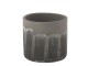 Šedý granitový obal na květináč Transition L - Ø 17*16 cm J-Line by Jolipa