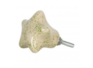 Keramická mramorovaná úchytka - 4*3*4 cm