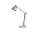 Dřevěná stolní lampa Edward stříbrná antik - 58*18*55 cm Light & Living