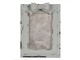 Velký vintage fotorámeček s mašlí - 16*3*21 cm / 10*15 cm Clayre & Eef