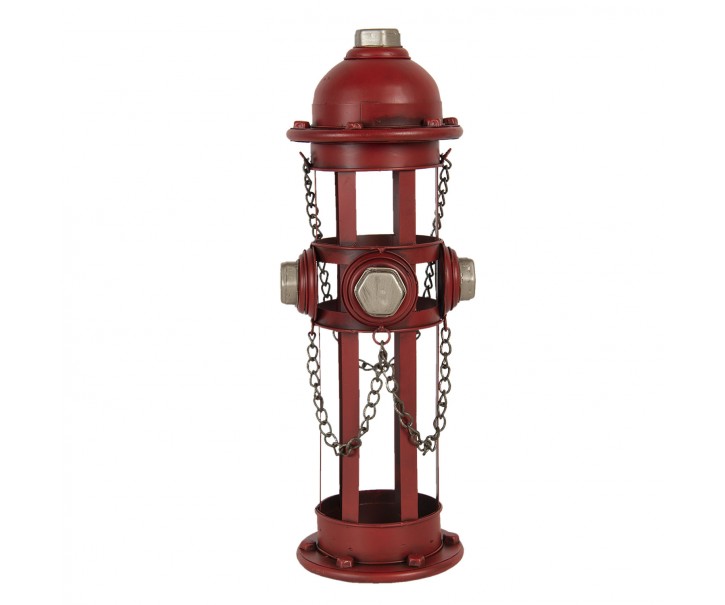 Držák lahví ve tvaru požárního hydrantu - 14*15*41 cm Clayre & Eef