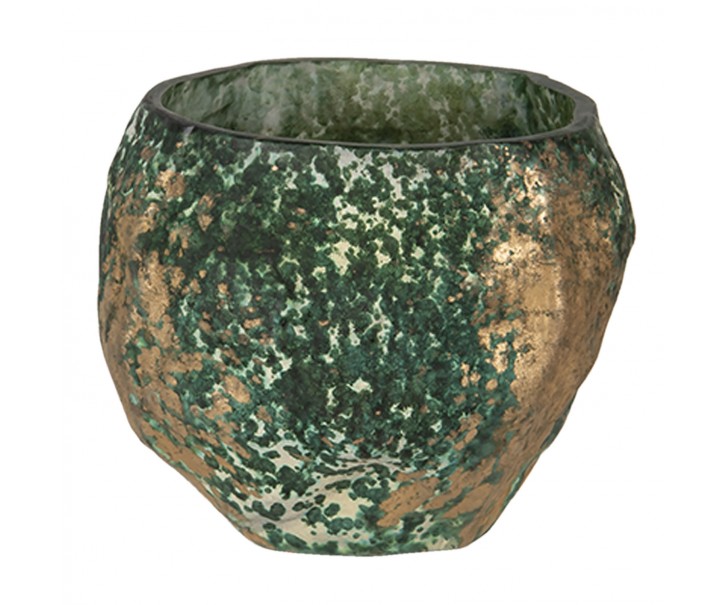 Designový barevný svícen Hanoi na čajovou svíčku - 9*11 cm Clayre & Eef