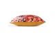Květinový korálovo okrový polštář Floral - 50*50cm HKLIVING