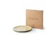 2ks žlutý dezertní talíř Gradient Ceramics - Ø 22,5*1,5cm HKLIVING
