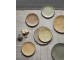 2ks žlutý dezertní talíř Gradient Ceramics - Ø 22,5*1,5cm HKLIVING