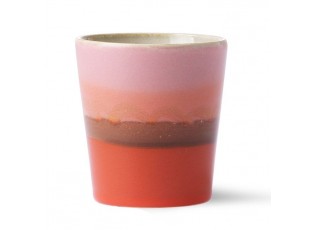 Barevný retro hrnek na kávu Mars - Ø 7,5*8cm / 180ml