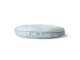 Modrý lněný kulatý podsedák Ice Blue - Ø 60 *5cm HKLIVING