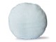 Modrý lněný kulatý podsedák Ice Blue - Ø 60 *5cm HKLIVING