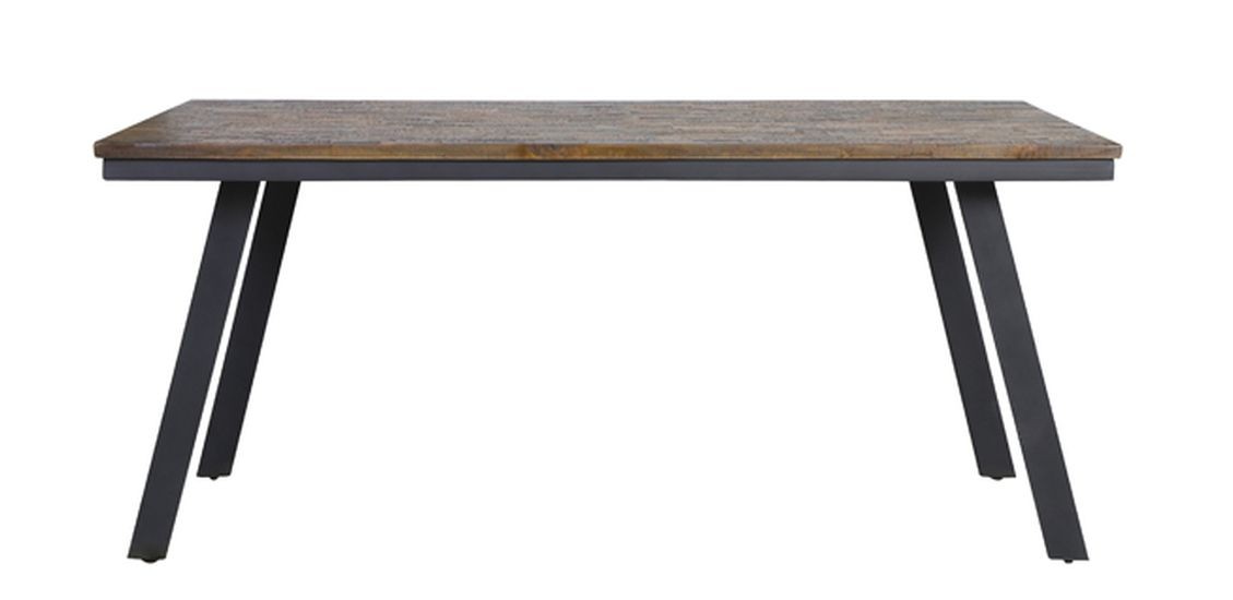 Jídelní stůl s dřevěnou deskou Ceira - 180*90*78 cm
