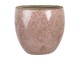 Keramický květináč s popraskáním Alessia M - Ø 18*17 cm Clayre & Eef