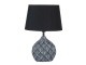Šedivo černá stolní lampa Sofia - 26*19*38 / E27 Clayre & Eef