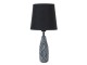 Šedivo černá stolní lampa Sofia - 26*19*38 / E27 Clayre & Eef