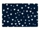 Černá rohožka se srdíčky Small hearts - 75*50*1cm Mars & More 