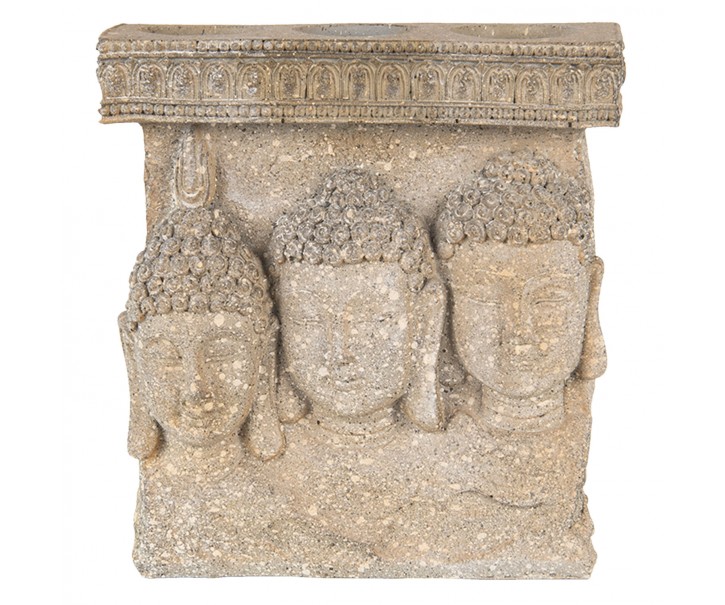 Svícen na svíčku v tibetském stylu - 16*6*17 cm Clayre & Eef