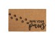 Kokosová rohožka Paws - 75*45*1 cm Clayre & Eef