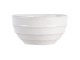 Bílá vroubkovaná miska Romantic Intense - Ø 14*7 cm Clayre & Eef