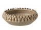 Béžovo-šedá keramická dekorační mísa Ibiza - Ø 23*8cm J-Line by Jolipa