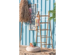 Bambusový věšák na ručníky žebřík Bamboo Pliable - 50*10*157 cm